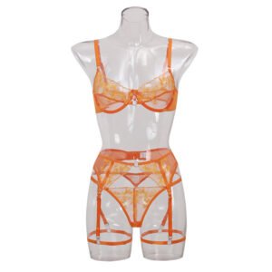 Garter Shapewear Two-Piece Set with Push-Up Bust Support